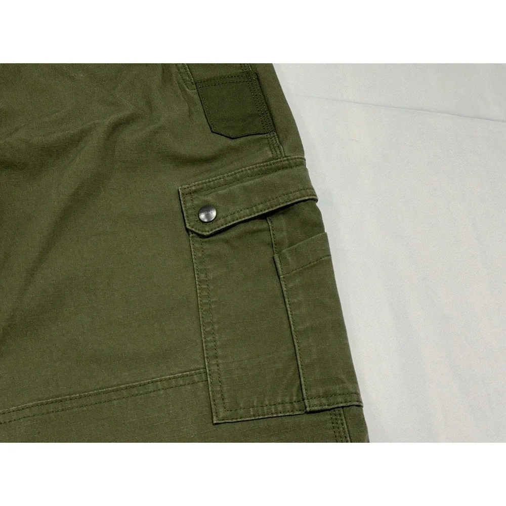 Carhartt Pants Mens 40x32 Green Rugged Flex Ripstop Cargo Relaxed Fit BN5461-M